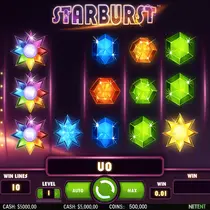 PowerUp - Starburst Slot Game - Online Casino