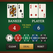PowerUp - Baccarat Table Game - Online Casino
